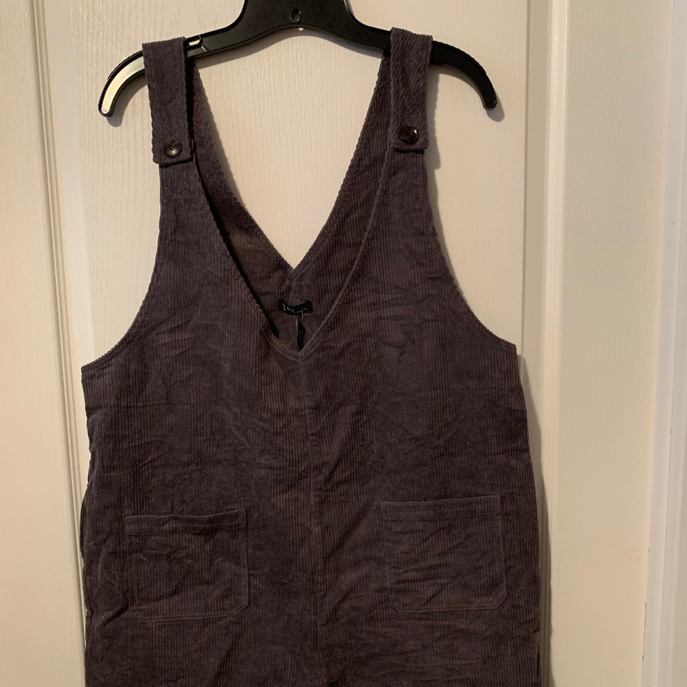 Corduroy Romper - Size L